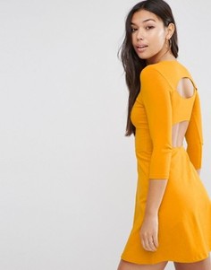 Приталенное платье мини ASOS - Желтый