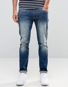 Джинсы скинни с заниженной талией Wrangler Distant Relation - Синий