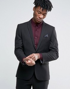 Черный пиджак узкого кроя Harry Brown - Черный