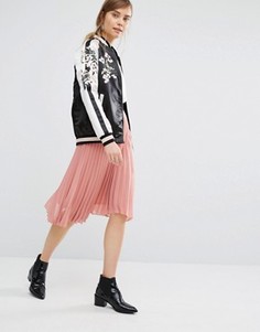 Плиссированная юбка Vero Moda - Розовый