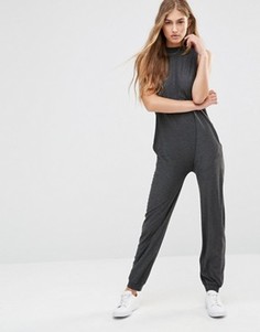 Комбинезон в стиле casual с высокой горловиной Vero Moda - Серый