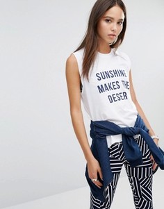 Майка с принтом Sunshine Makes The Desert 213 Apparel - Мульти