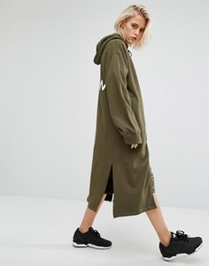 Удлиненное худи KKXX Luxury - Зеленый