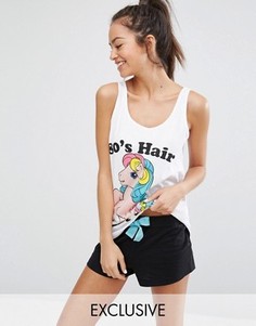 Пижама Missimo My Little Pony 80s Hair Dont Care - Белый