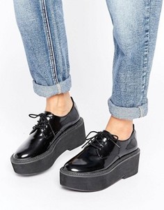 Туфли на массивной платформе ASOS OLANE - Черный
