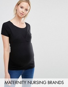 Футболка для кормления New Look Maternity - Черный