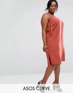 Платье-комбинация ASOS CURVE - Оранжевый