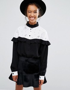 Рубашка Lazy Oaf X Disney 101 Dalmatians - Черный