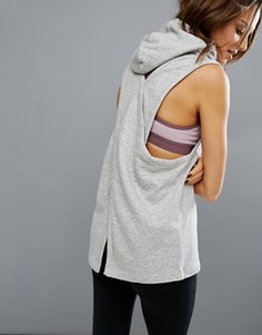 Худи без рукавов с перекрестными планками сзади Seafolly - Серый