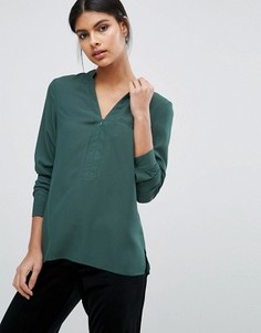 Рубашка на молнии Y.A.S Nemi - Зеленый