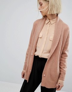 Oversize-кардиган Moss Copenhagen - Розовый