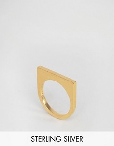 Позолоченное кольцо Pieces &amp; Julie Sandlau Janu - Золотой