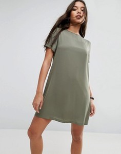 Цельнокройное платье ASOS - Зеленый