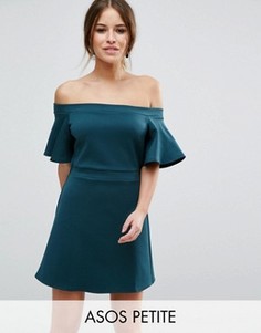 Платье мини ASOS PETITE - Зеленый