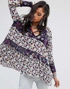 Туника Free People Isabelle - Синий