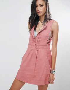 Платье мини Free People Moonshine - Розовый