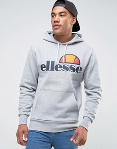 Худи с классическим логотипом Ellesse - Серый