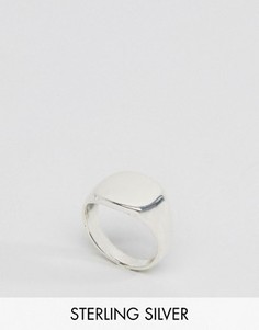 Серебряное кольцо-печатка Regal Rose - Серебряный