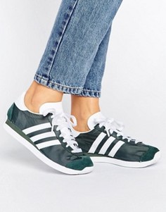 Кроссовки Adidas Country OG - Зеленый