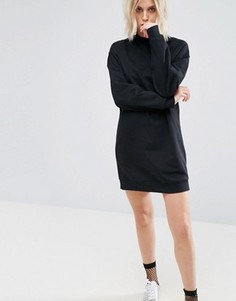 Платье-свитшот в стиле oversize ASOS Ultimate - Черный