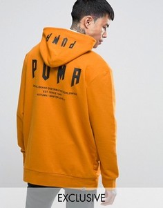 Оранжевый oversize-худи Puma 57534001 эксклюзивно для ASOS - Желтый