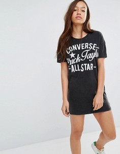 Платье-футболка Converse Chuck Taylor Archive - Черный