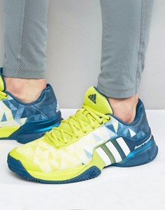 Кроссовки Adidas Tennis Barricade 2016 Boost - Зеленый
