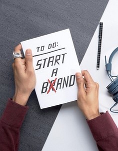 Блокнот формата A5 с надписью Start A Band - Мульти Gifts