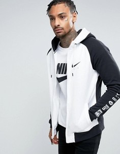 Худи черного цвета с принтом на рукаве Nike Air 832148-011 - Черный