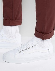 Белые кроссовки Vans Black Ball SF VA32SBWWW - Белый