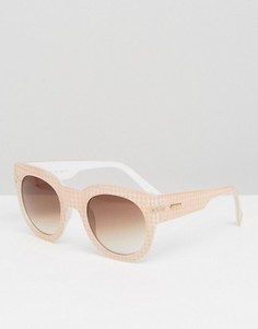 Солнцезащитные очки в квадратной оправе Minkрink Factory Girl - Розовый Minkpink