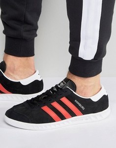 Черные кроссовки adidas Originals Hamburg BB5300 - Черный