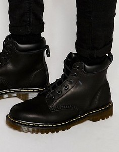 Ботинки с 6 парами люверсов Dr Martens 939 - Черный