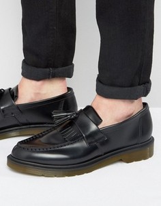 Лоферы с кисточками Dr Martens Adrian - Черный