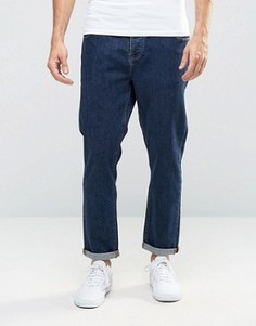 Синие суженные книзу джинсы ASOS - Синий
