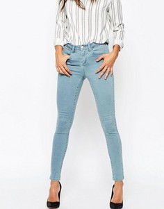 Выбеленные джинсы ASOS Sculpt Me Premium - Синий