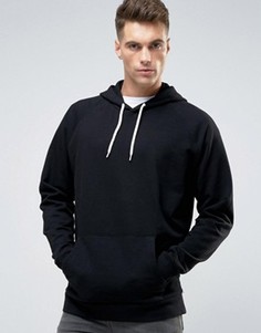 Черное oversize‑худи ASOS - Черный
