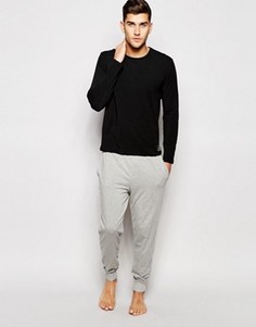 Джоггеры кроя слим с манжетами Calvin Klein - Серый