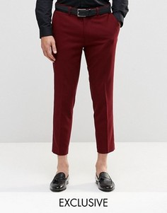 Укороченные брюки скинни Only & Sons - Красный