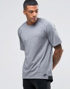 Серая трикотажная футболка Nike 805122-091 - Серый