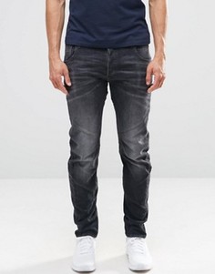 Серые выбеленные джинсы кроя слим G-Star Arc 3D - Серый