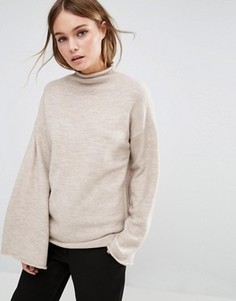 Свитер с широкими рукавами Fashion Union - Розовый