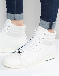 Высокие кожаные кроссовки Ted Baker Mykka - Белый