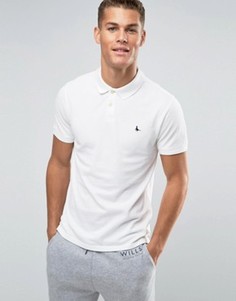 Белая футболка-поло Jack Wills - Белый