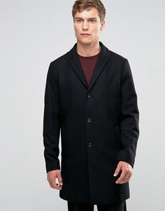 Пальто с добавлением шерсти Jack &amp; Jones Premium - Черный