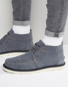 Ботинки чукка из нубука TOMS - Серый