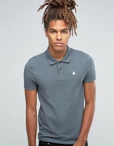 Футболка-поло с логотипом ASOS - Синий