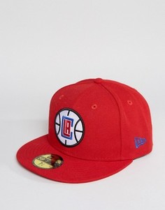 Кепка New Era 59Fifty LA Clippers - Красный