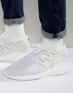 Белые кроссовки adidas Originals Tubular Doom S80509 - Белый