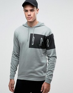 Худи с принтом ASOS - Зеленый